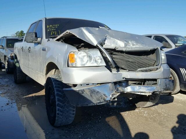 1FTRW12W66KC53219 - 2006 FORD F150 SUPER SILVER photo 1