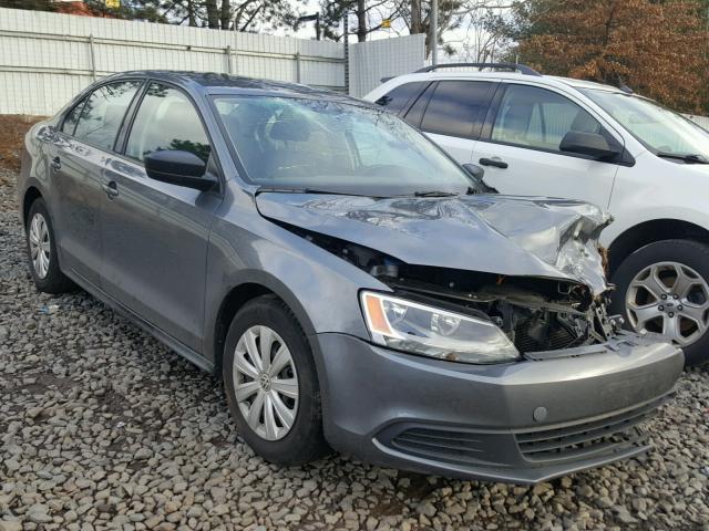 3VW1K7AJ1DM390833 - 2013 VOLKSWAGEN JETTA BASE 灰色 照片 1