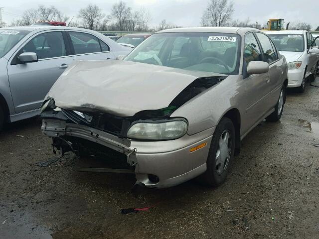 1G1NE52J4Y6204943 - 2000 CHEVROLET MALIBU LS თაფლისფერი ფოტო 2