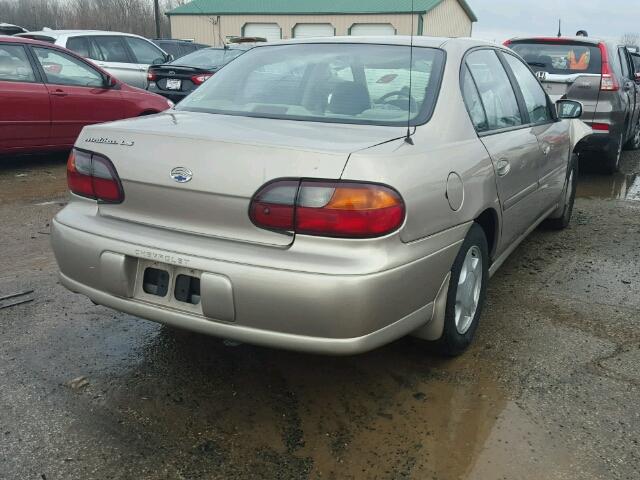 1G1NE52J4Y6204943 - 2000 CHEVROLET MALIBU LS თაფლისფერი ფოტო 4