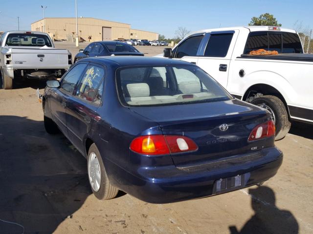 2T1BR12E8WC025417 - 1998 TOYOTA COROLLA VE BLUE photo 3