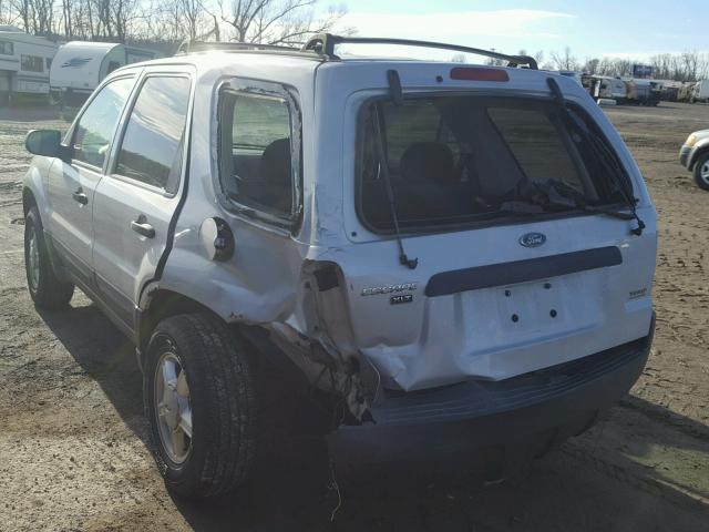 1FMYU031X3KD07823 - 2003 FORD ESCAPE XLT GRAY photo 3