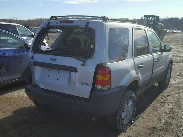 1FMYU031X3KD07823 - 2003 FORD ESCAPE XLT GRAY photo 4