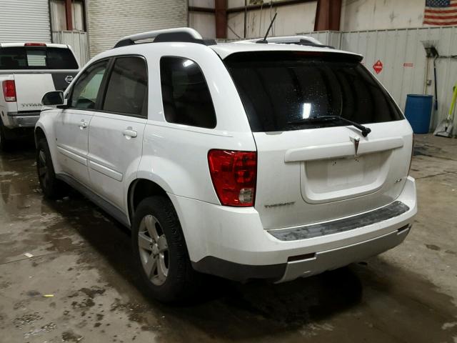 2CKDL73F476041422 - 2007 PONTIAC TORRENT WHITE photo 3