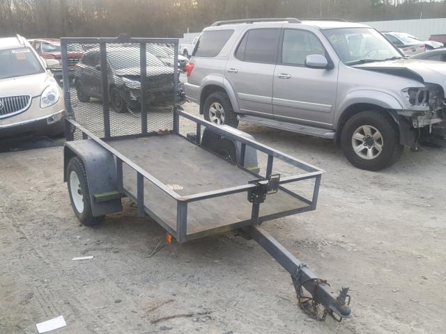 5A3U408S11L001743 - 2001 UTILITY TRAILER BLACK photo 1