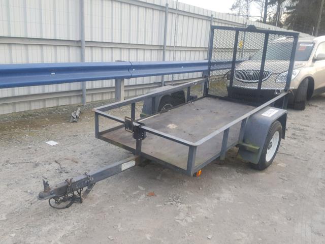 5A3U408S11L001743 - 2001 UTILITY TRAILER BLACK photo 2