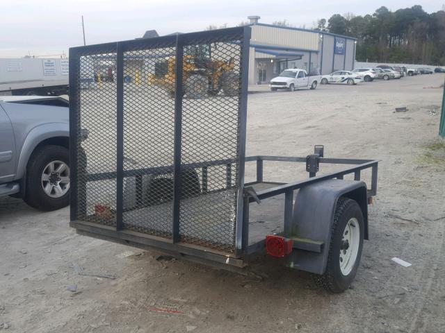 5A3U408S11L001743 - 2001 UTILITY TRAILER BLACK photo 4