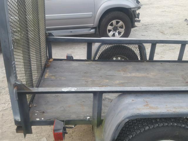 5A3U408S11L001743 - 2001 UTILITY TRAILER BLACK photo 6