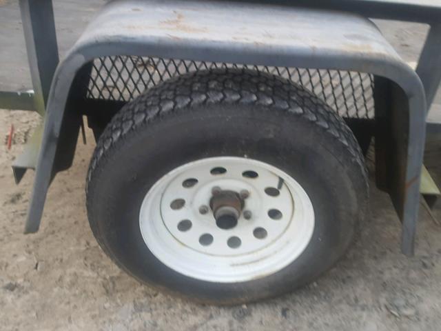 5A3U408S11L001743 - 2001 UTILITY TRAILER BLACK photo 8