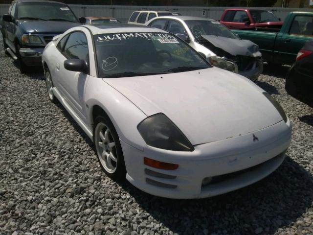 4A3AC84L0YE169347 - 2000 MITSUBISHI ECLIPSE GT WHITE photo 1