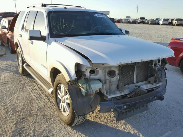 1FMEU64E97UA69626 - 2007 FORD EXPLORER E WHITE photo 1