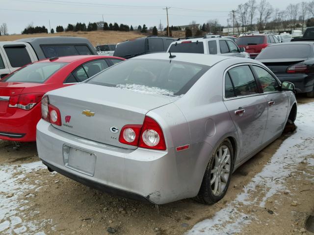 1G1ZK57B89F214095 - 2009 CHEVROLET MALIBU LTZ SILVER photo 4