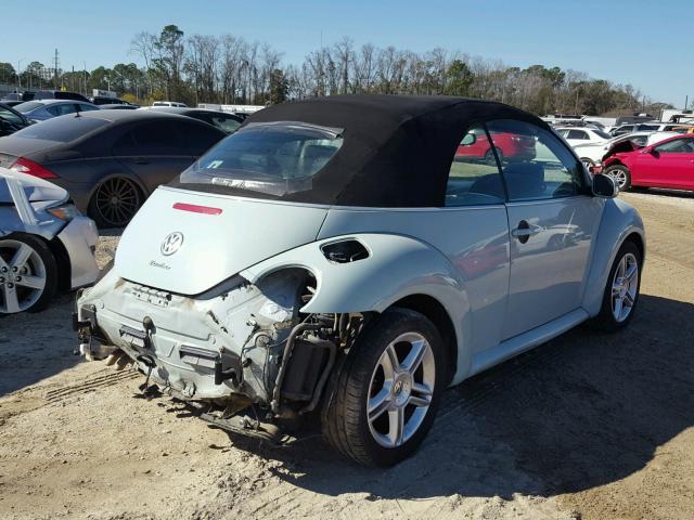 3VWCD31Y04M321804 - 2004 VOLKSWAGEN NEW BEETLE 蓝色 照片 4