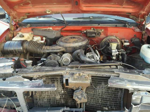 2GTFK29K6L1558349 - 1990 GMC SIERRA K25 MAROON photo 7