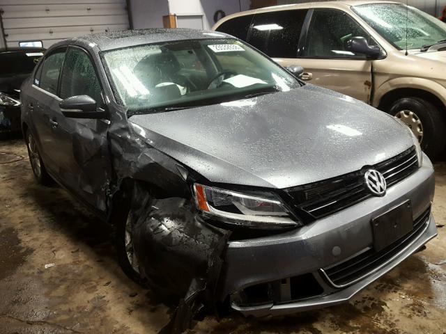 3VWD07AJ4EM441195 - 2014 VOLKSWAGEN JETTA SE GRAY photo 1