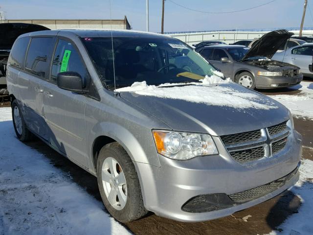 2C4RDGBG0GR326041 - 2016 DODGE GRAND CARA SILVER photo 1