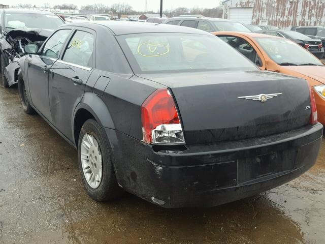 2C3KA43R77H868949 - 2007 CHRYSLER 300 BLACK photo 3