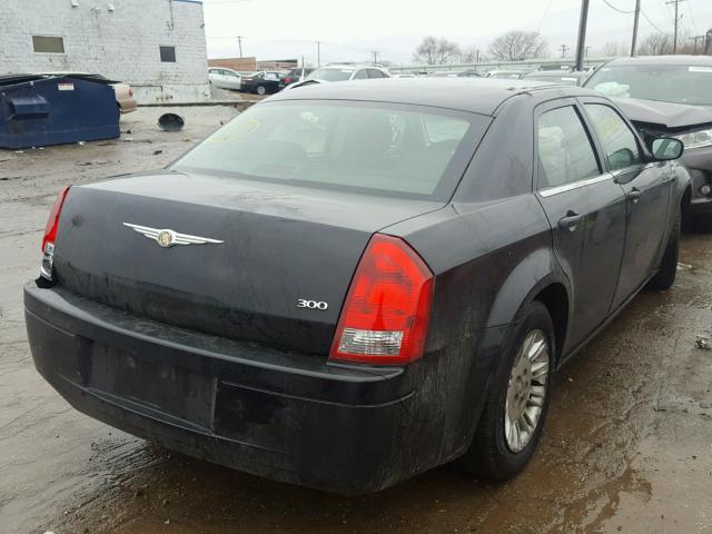 2C3KA43R77H868949 - 2007 CHRYSLER 300 BLACK photo 4