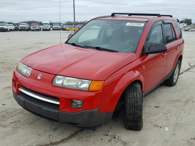 5GZCZ53454S813163 - 2004 SATURN VUE RED photo 2