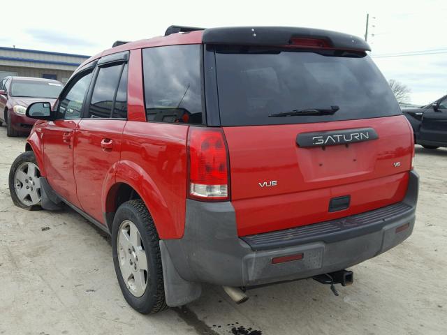 5GZCZ53454S813163 - 2004 SATURN VUE RED photo 3