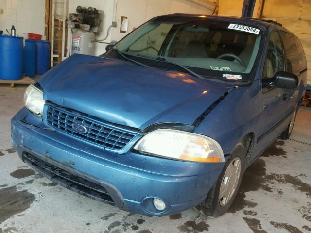 2FMZA51413BA11316 - 2003 FORD WINDSTAR L BLUE photo 2