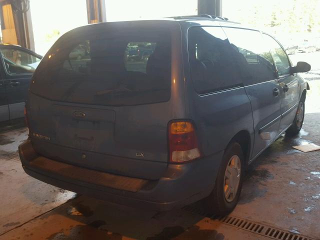 2FMZA51413BA11316 - 2003 FORD WINDSTAR L BLUE photo 4