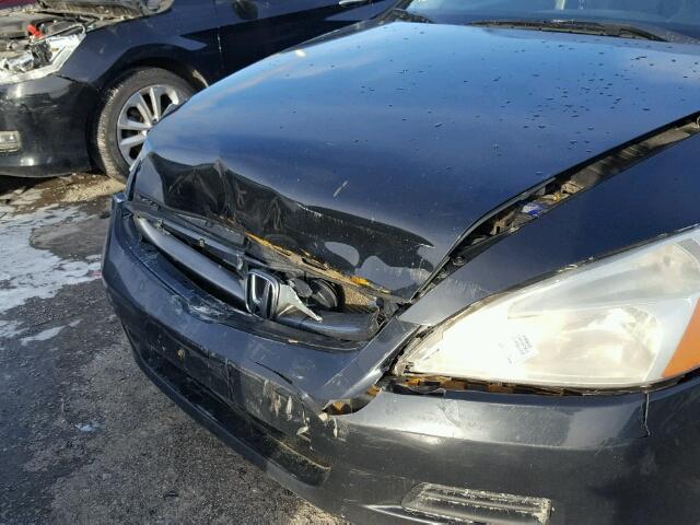 1HGCM56727A804552 - 2007 HONDA ACCORD EX BLACK photo 9