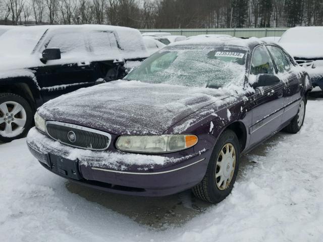 2G4WS52MXV1456242 - 1997 BUICK CENTURY CU PURPLE photo 2