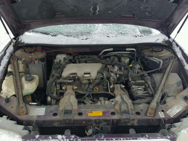 2G4WS52MXV1456242 - 1997 BUICK CENTURY CU PURPLE photo 7