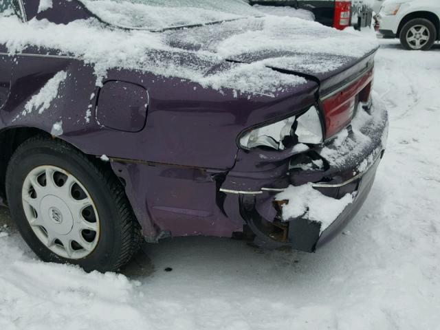 2G4WS52MXV1456242 - 1997 BUICK CENTURY CU PURPLE photo 9