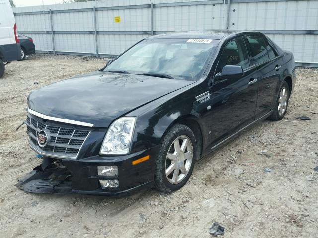 1G6DA67V180141175 - 2008 CADILLAC STS BLACK photo 2