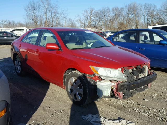 4T1BE46K28U254951 - 2008 TOYOTA CAMRY CE RED photo 1