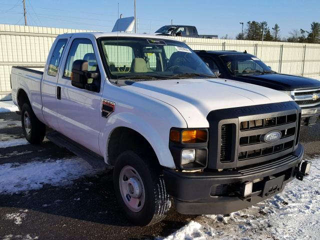 1FTSX21578EC55771 - 2008 FORD F250 SUPER WHITE photo 1