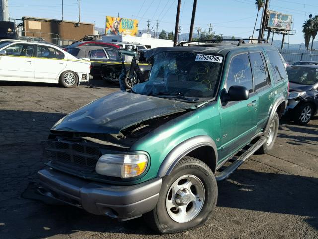 1FMDU83PXYZA52641 - 2000 FORD EXPLORER X GREEN photo 2