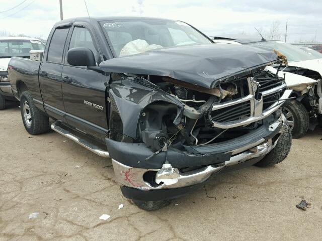 1D7HU18246J176576 - 2006 DODGE RAM 1500 S BLACK photo 1