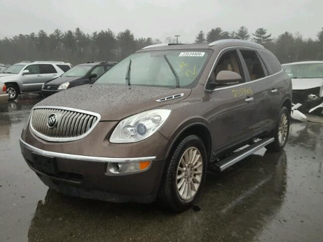 5GAEV23798J183868 - 2008 BUICK ENCLAVE CX BROWN photo 2