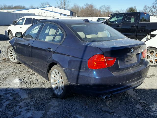 WBAPK5G59BNN24953 - 2011 BMW 328 XI SUL BLUE photo 3