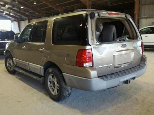 1FMRU15W33LB02339 - 2003 FORD EXPEDITION TAN photo 3