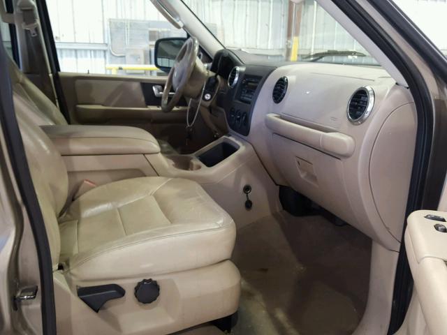 1FMRU15W33LB02339 - 2003 FORD EXPEDITION TAN photo 5