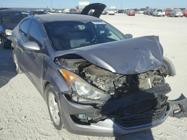 KMHDH4AE8CU205473 - 2012 HYUNDAI ELANTRA GL GRAY photo 1