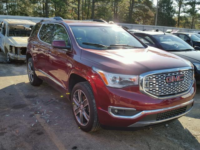 1GKKNPLS7HZ156046 - 2017 GMC ACADIA DEN RED photo 1