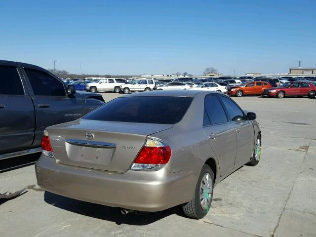 4T1BE32K55U403641 - 2005 TOYOTA CAMRY LE TAN photo 4