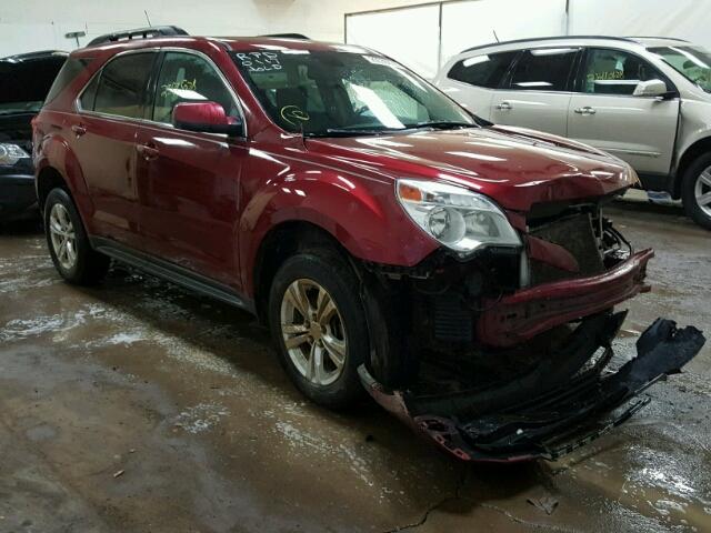 2CNALDEC8B6380748 - 2011 CHEVROLET EQUINOX LT BURGUNDY photo 1