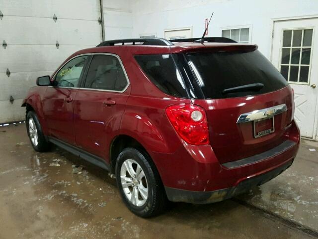 2CNALDEC8B6380748 - 2011 CHEVROLET EQUINOX LT BURGUNDY photo 3