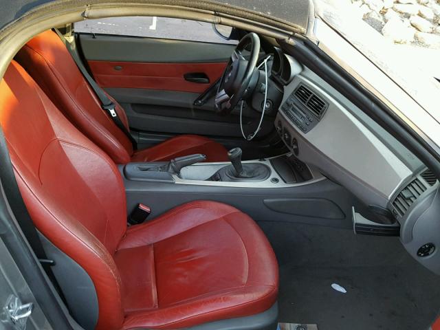 4USBT33413LR65611 - 2003 BMW Z4 2.5 GRAY photo 5