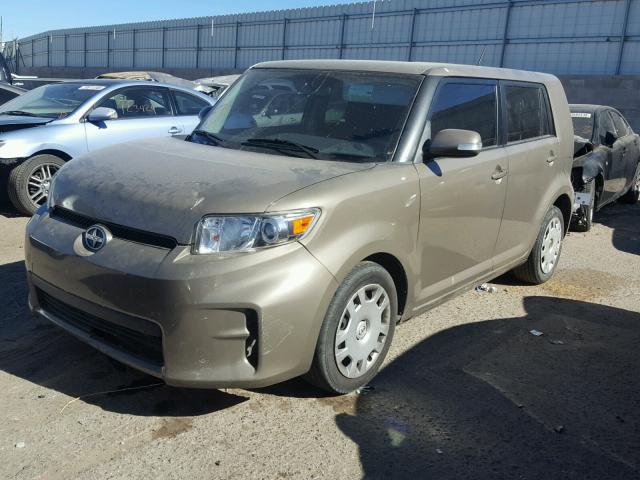 JTLZE4FE3C1142686 - 2012 TOYOTA SCION XB TAN photo 2