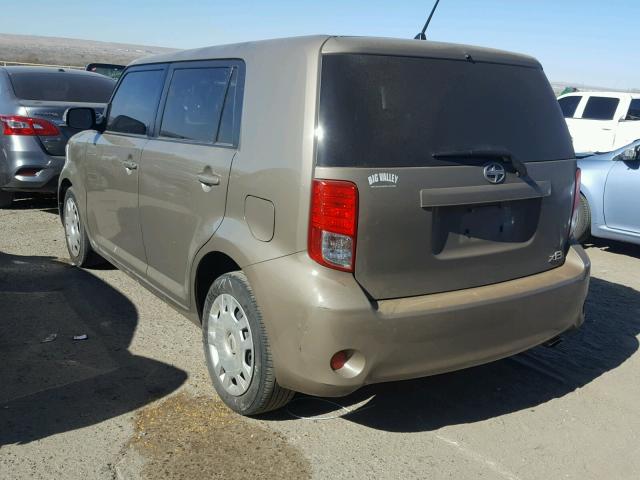 JTLZE4FE3C1142686 - 2012 TOYOTA SCION XB 棕色 照片 3