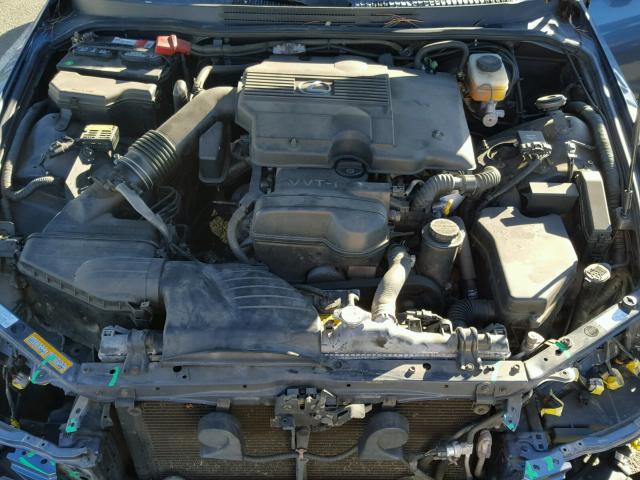 JTHBD192740086967 - 2004 LEXUS IS 300 BLUE photo 7