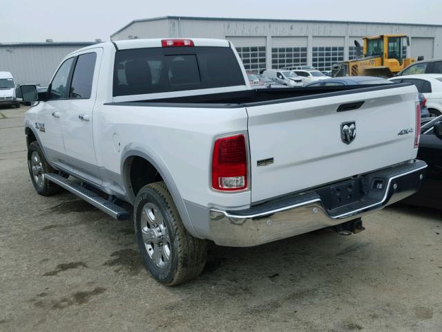 3C63R3EL5GG106156 - 2016 RAM 3500 LARAM WHITE photo 3