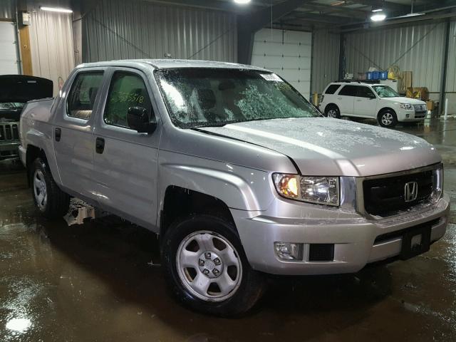 5FPYK1F24AB005272 - 2010 HONDA RIDGELINE SILVER photo 1